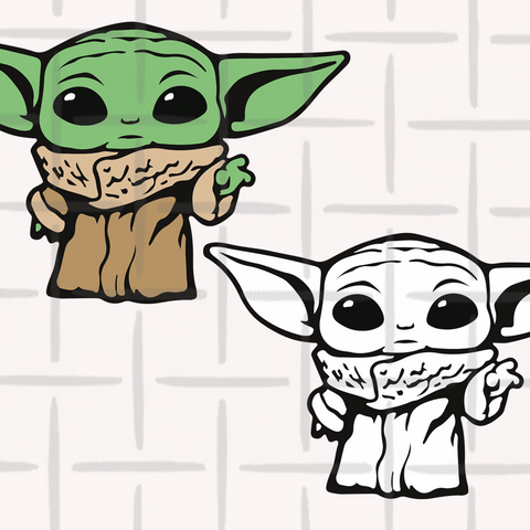 Free Free Baby Yoda Svg 297 SVG PNG EPS DXF File