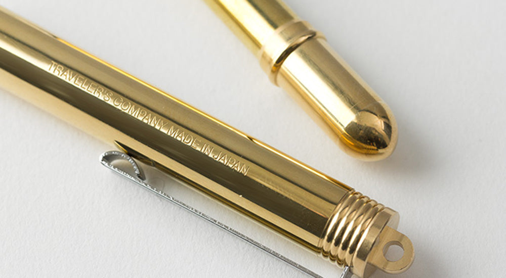 brass pen