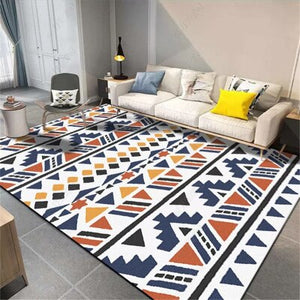 Moroccan Style Black And White Area Rugs For Home Living Room Modern Carpet 200x300cm Bedroom Bedside Boho Carpet Kids Rugs Mats