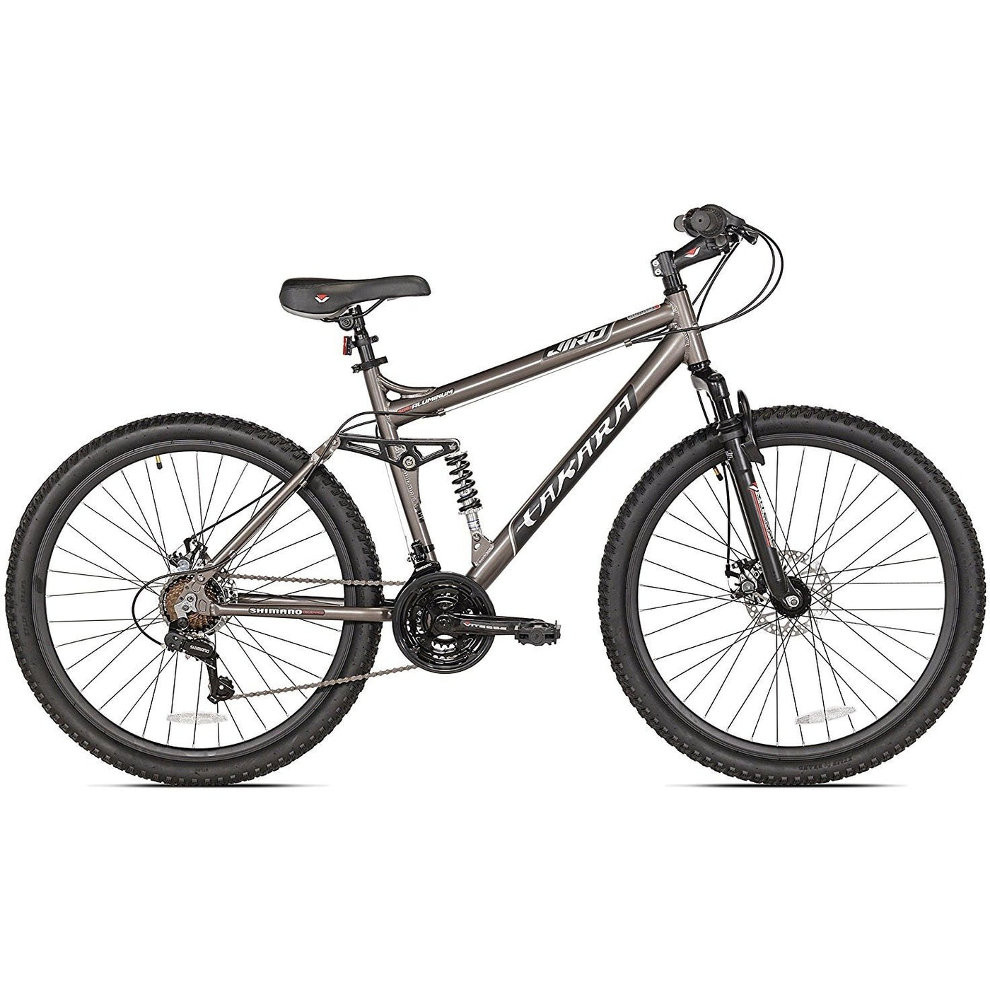 dual suspension mountain bike