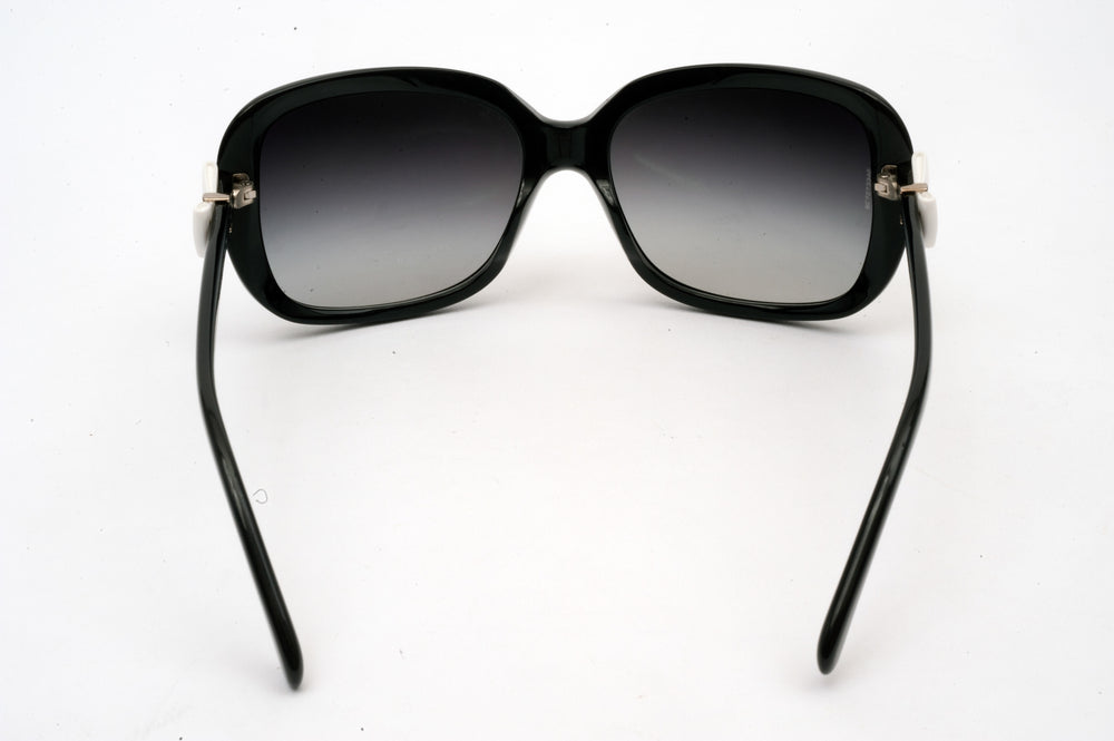 Chanel Chanel Oversized Black Ribbon Bow  CC Logo Sunglasses  Case 