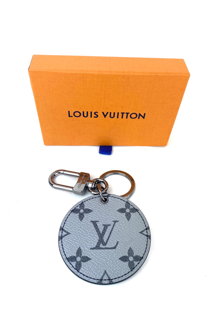 Louis Vuitton Brown and Gold Puzzle Key Ring and Bag Charm - Yoogi's Closet