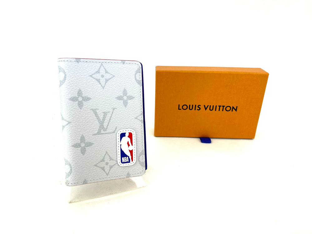 RARE Authentic LV x NBA Virgil Abloh Pocket Wallet Organizer