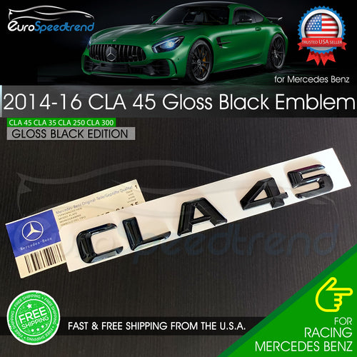 CLA W117 180 200 250 45 AMG Emblem Rear Mercedes Logo Badge