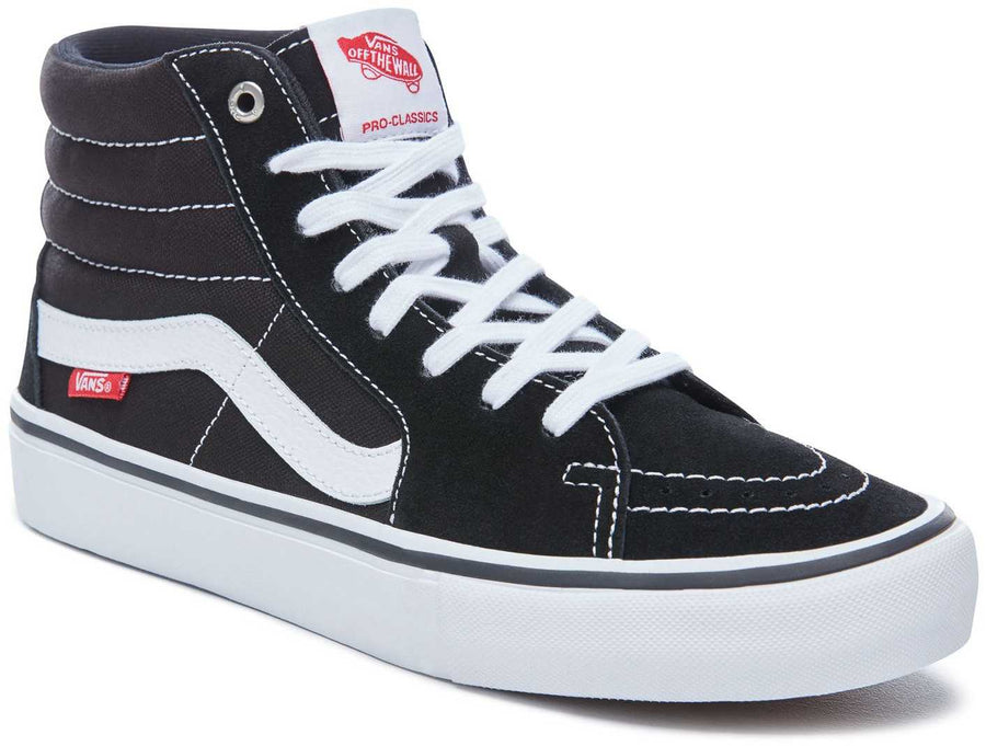 Vans SK8 Hi Pro BLACK-WHITE VN000VHGY28 