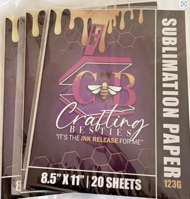 SUBLIMATION PAPER 123G, CRAFTING BESTIES SASHA ®, BUNDLE, PURPLE