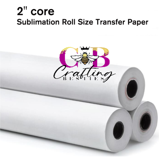 CRAFTING BESTIES TACKY SUBLIMATION PAPER ROLL| Crafting Besties