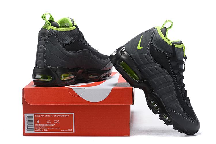 heroína famélico parásito Air Max 95 Sneakerboot Black and Phosphorite Yellow 806809-003 – juanma-shop