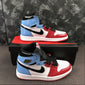 nike zoom alpha weapon shoes for sale on ebay Retro High OG Black White-Blue-Red Patent Leather CK5666-100