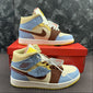 Air Jordan 1 Mid Fearless Ski Blue Grey Yellow CU2803-200