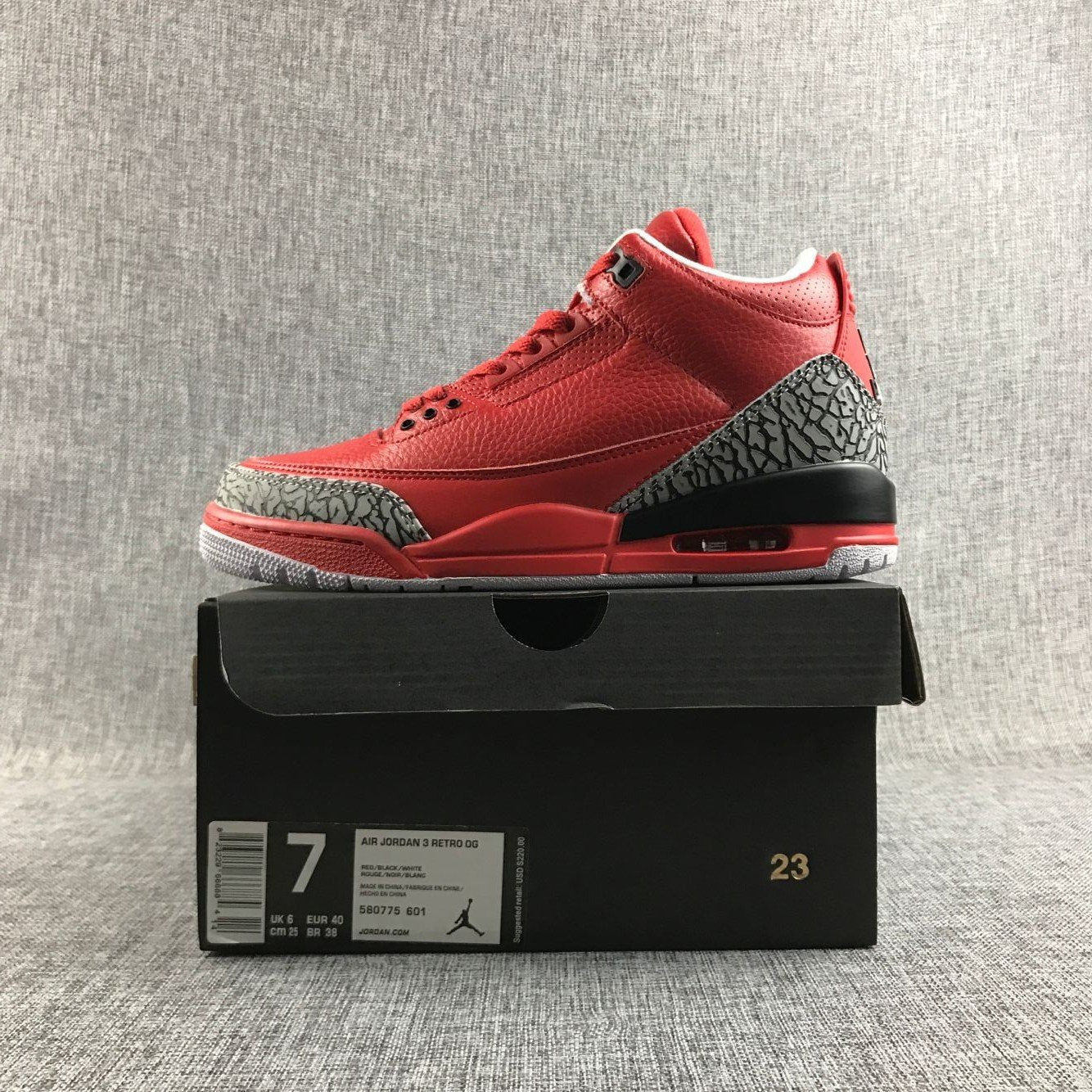Air Jordan 3 DJ Big Red 580775-601 – juanma-shop