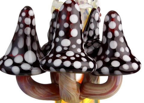 mushroom glass bong