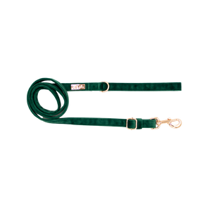 Emerald Velvet: Adjustable Leash
