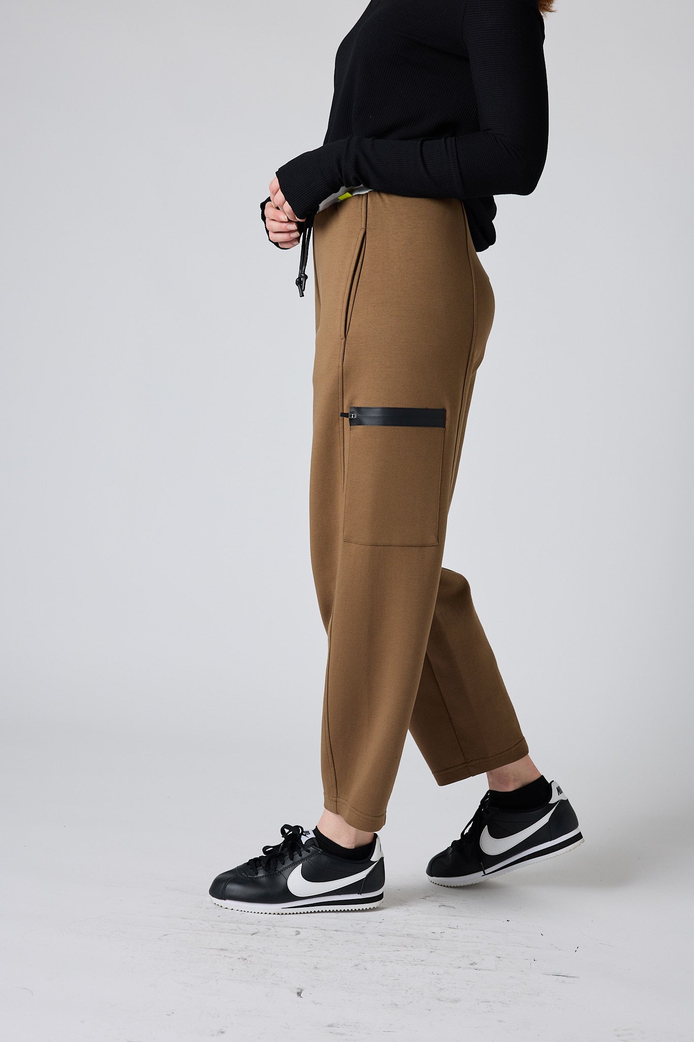 LAIDBACK LA Back Zipped Sweat Pants 2サイズ - ワークパンツ/カーゴ