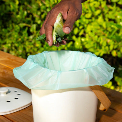 Compostable Tall Kitchen Garbage Bags, 13 Gallon | Free The Ocean