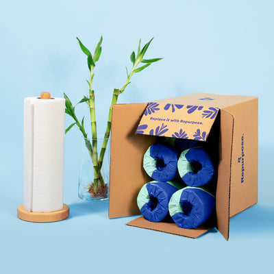 Compostable Premium Bamboo Toilet Paper, 100% FSC Certified – Repurpose