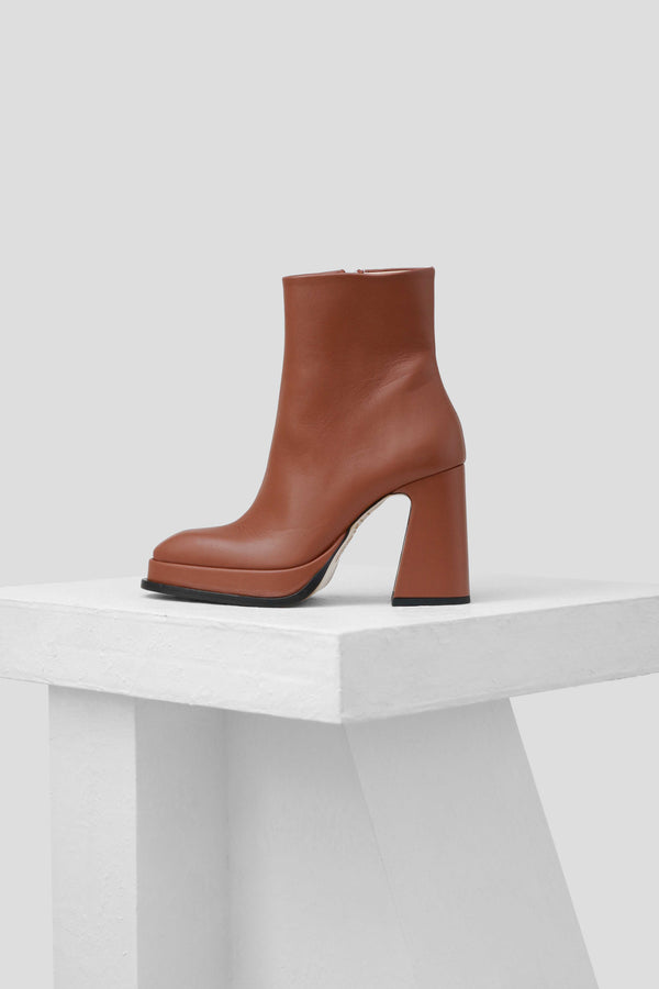 1940s brown leather alligator peep toe platform heels shoes – Hemlock  Vintage Clothing
