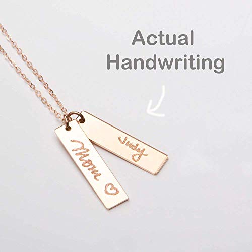 Actual Handwriting necklace for mothers day gifting