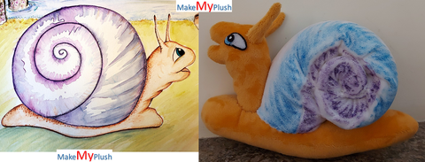 compant that makes stuffed animals from drawings