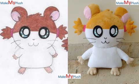 turn drawing into plush