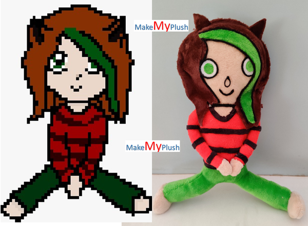 make your drawing into a plush