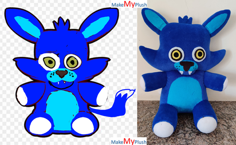 create your own stuffed animal from a drawing