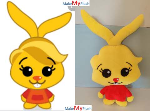 convert kids picture into custom plush toys