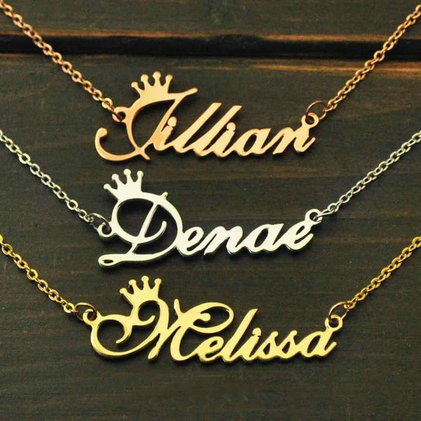 Personalized name necklace