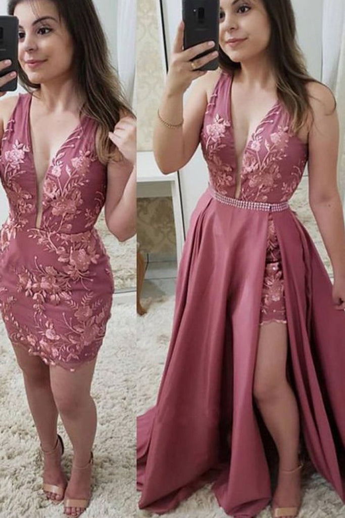 blush pink prom dresses 2019