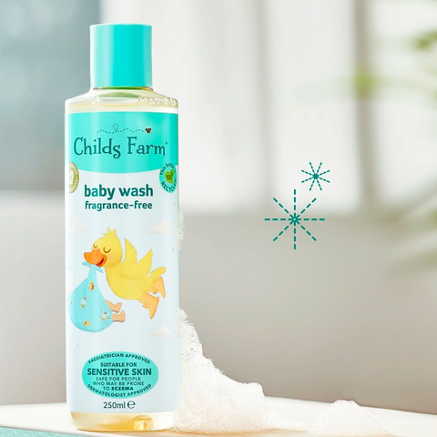 baby bath time safety - use natural products