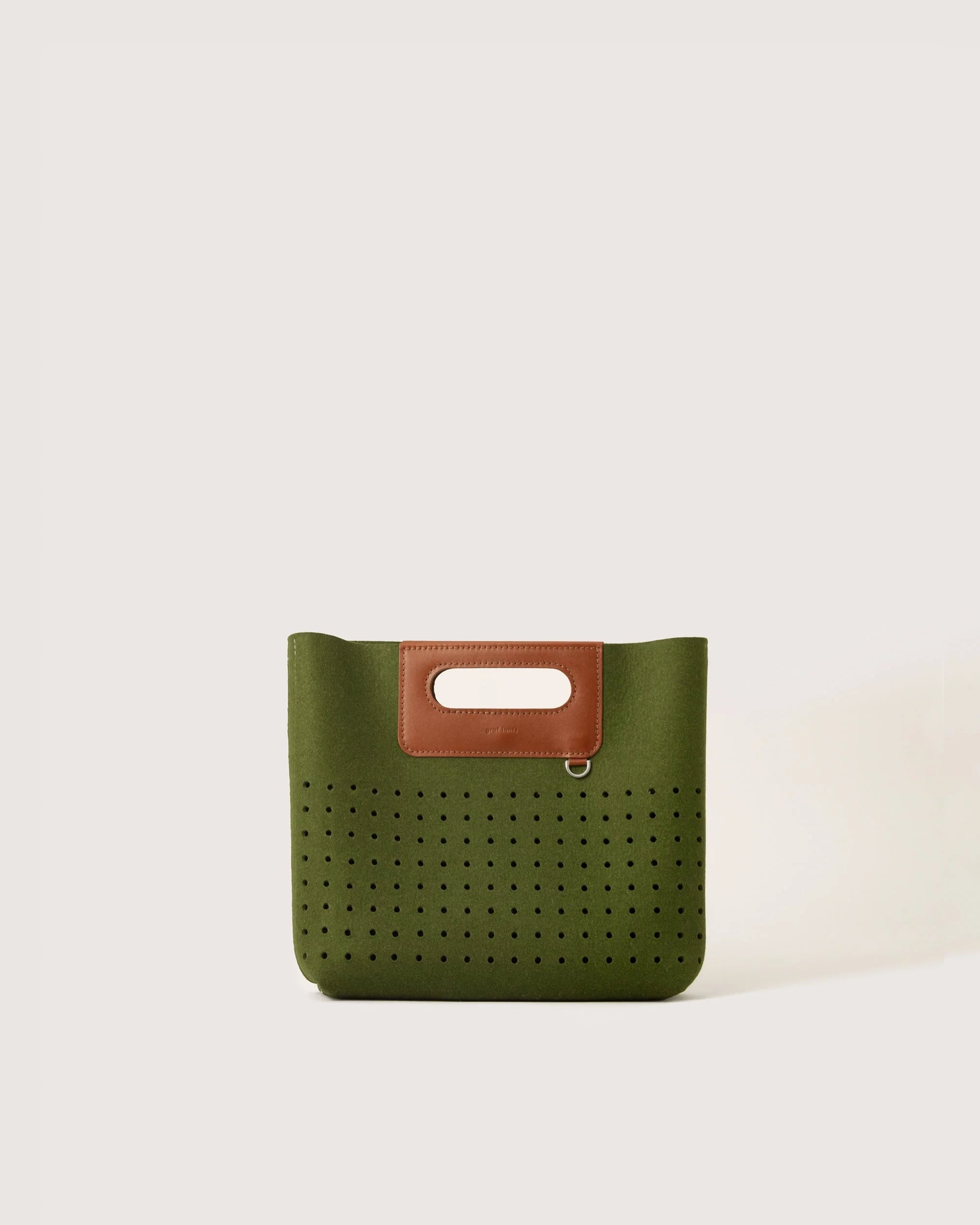 Asobi Merino Wool Midi Bag, Moss