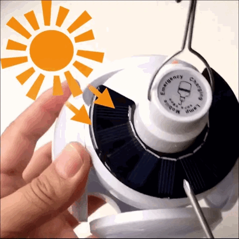 كشاف شكل كورة بالطاقة الشمسية - IRAK Store