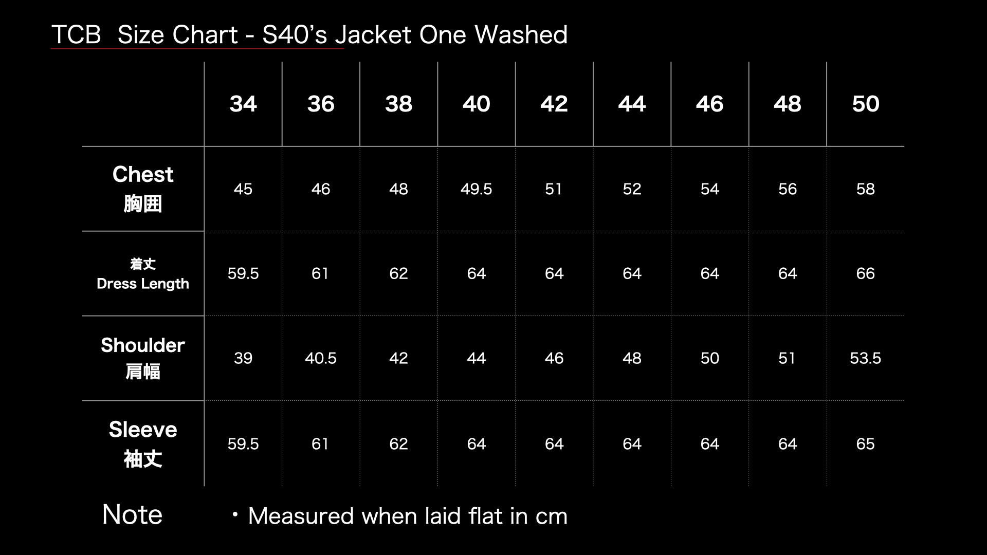 S40's Jacket – TCB JEANS