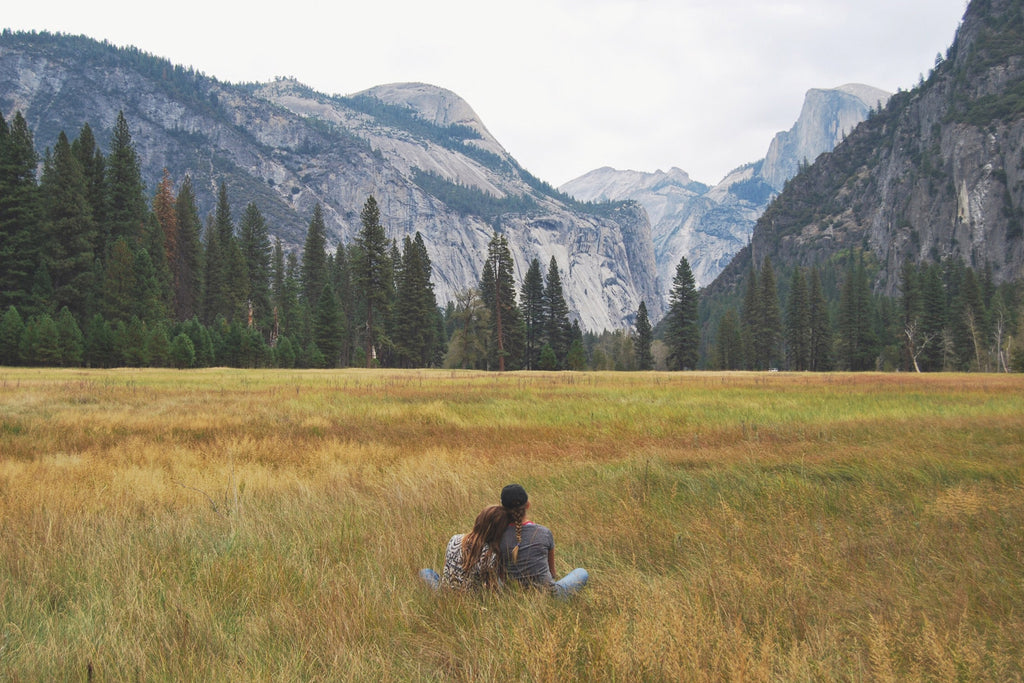 Sitting-in-a-Field