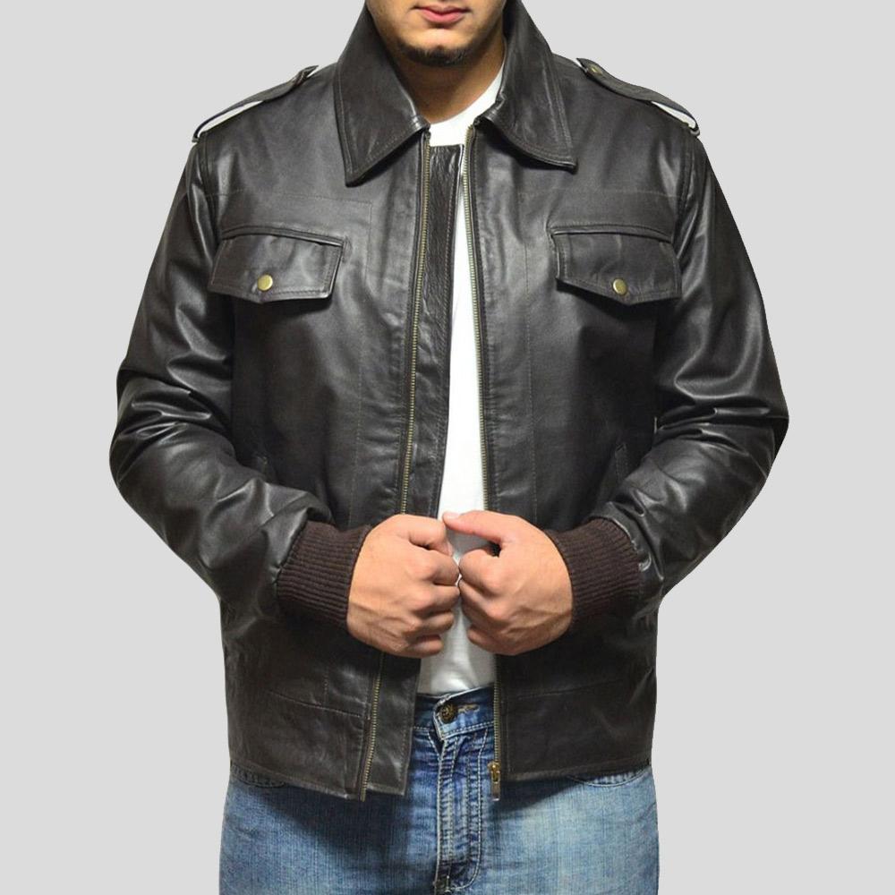 costco levis leather jacket