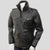 Mens Knox Black Quilted Leather Jacket  1