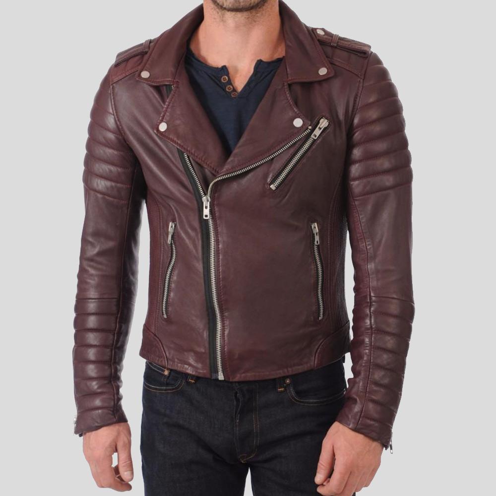 Mens Brown Leather Jackets - Buy Brown Leather Jackets For Men Online ...