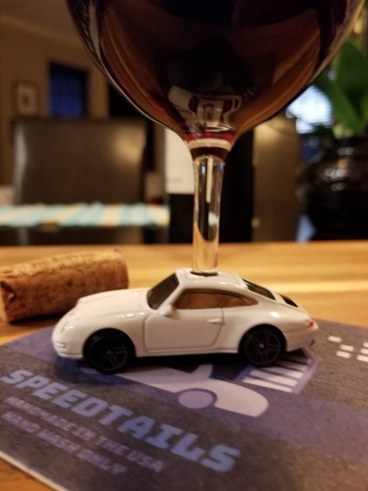 Porsche Carrera Wine Glass, Uniqu Porsche Gift Ideas by @SpeedTails