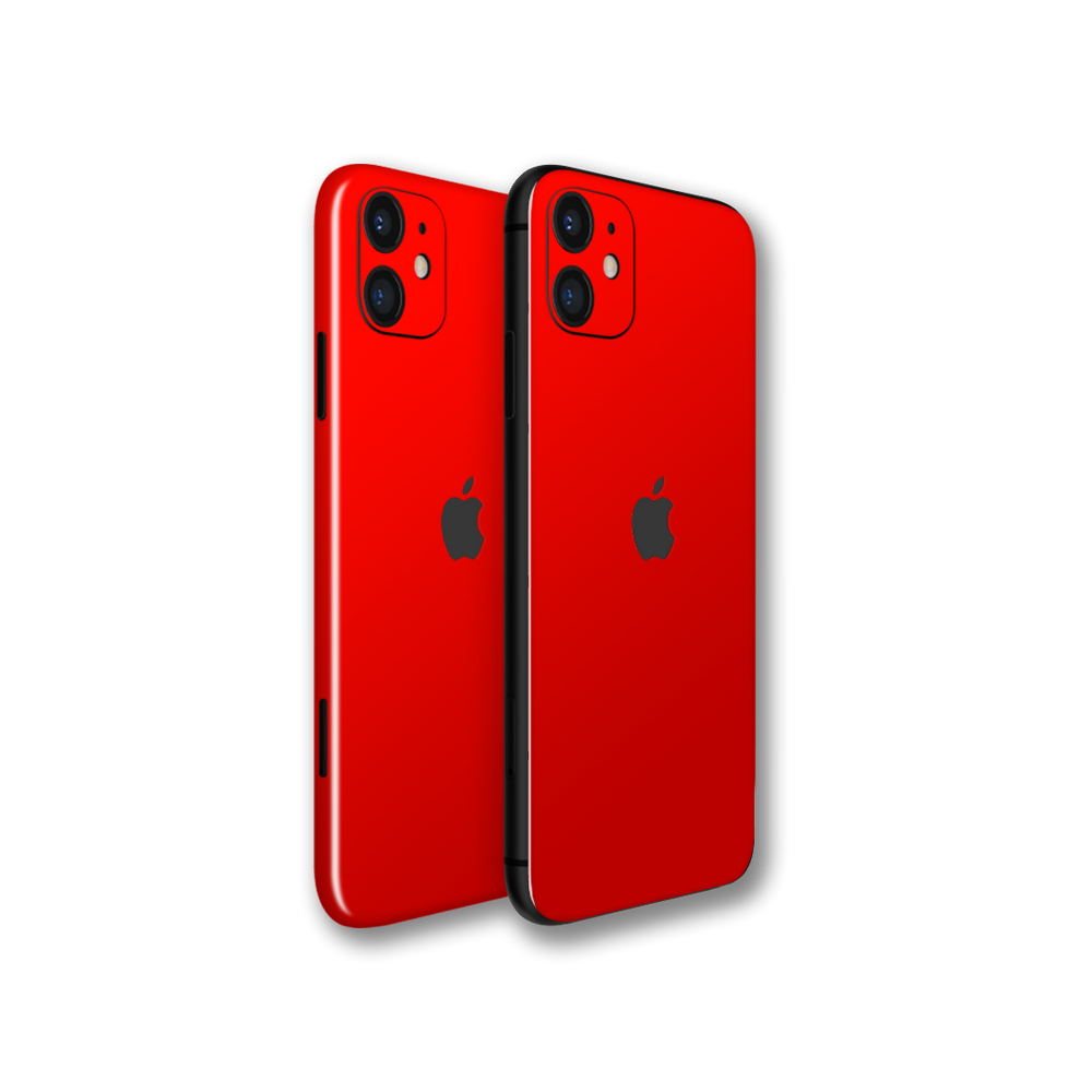 Iphone 11 Gloss Hot Rod Red Skin Yellowskinz