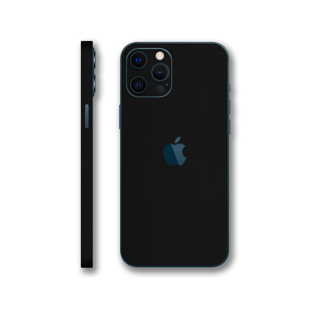 Iphone 12 Pro Max Matte Black Skin Yellowskinz