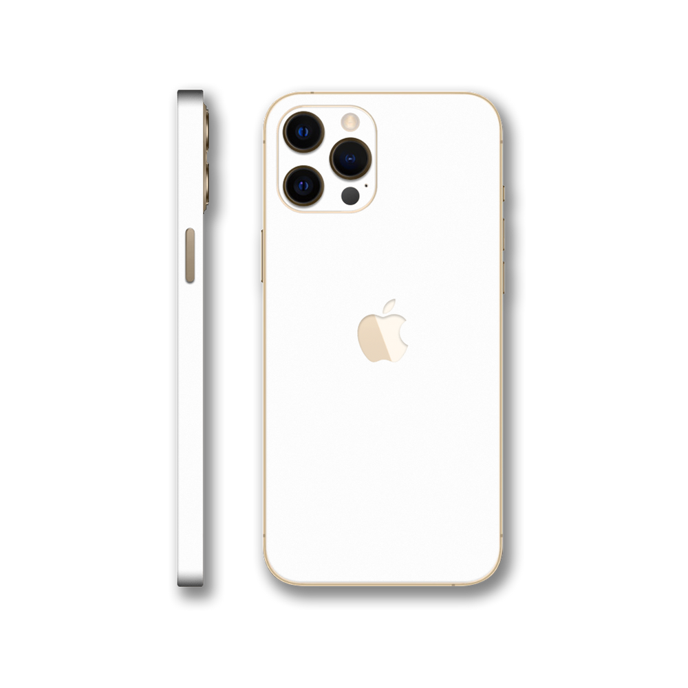 Iphone 12 Pro Max Matte White Skin Yellowskinz