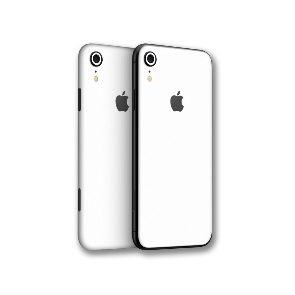 Iphone Xr Matte White Skin Yellowskinz