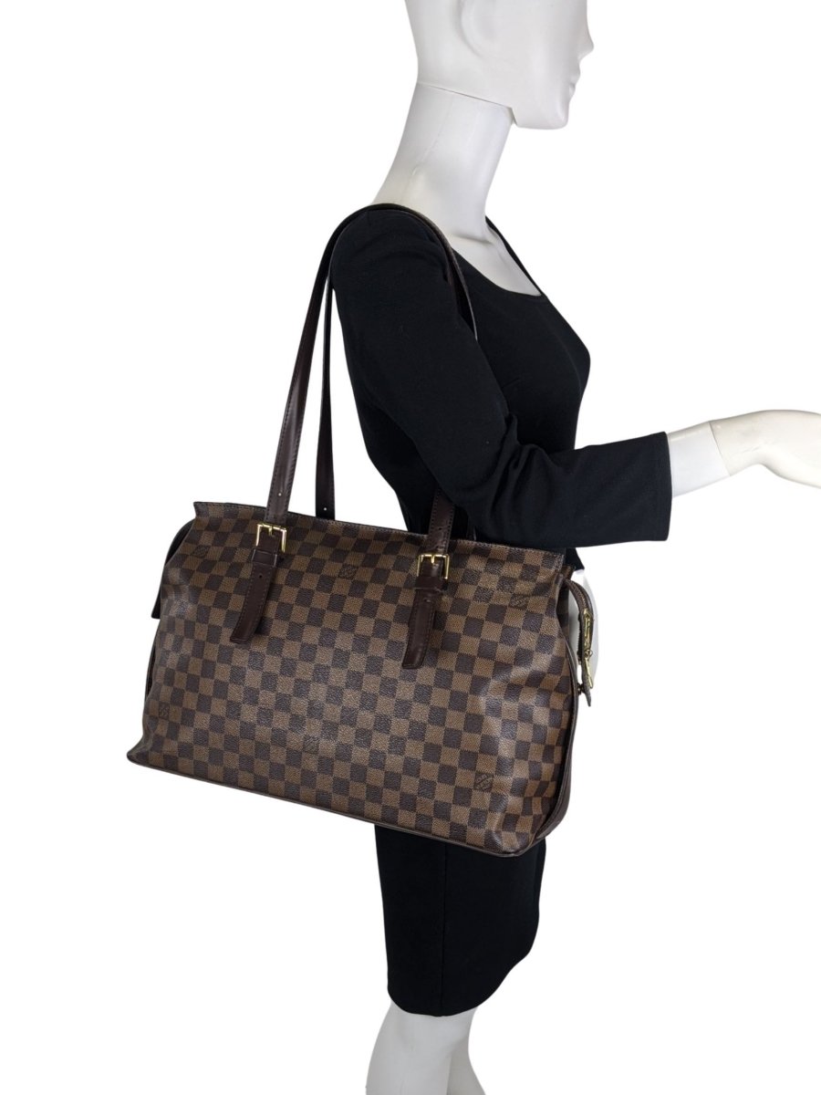 LOUIS VUITTON Damier Ebene Chelsea Tote - More Than You Can Imagine