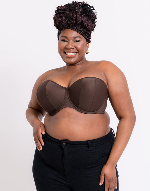 Our Dream Gravity Defying Strapless Bra In Sizes D-J – Curvy Kate CA