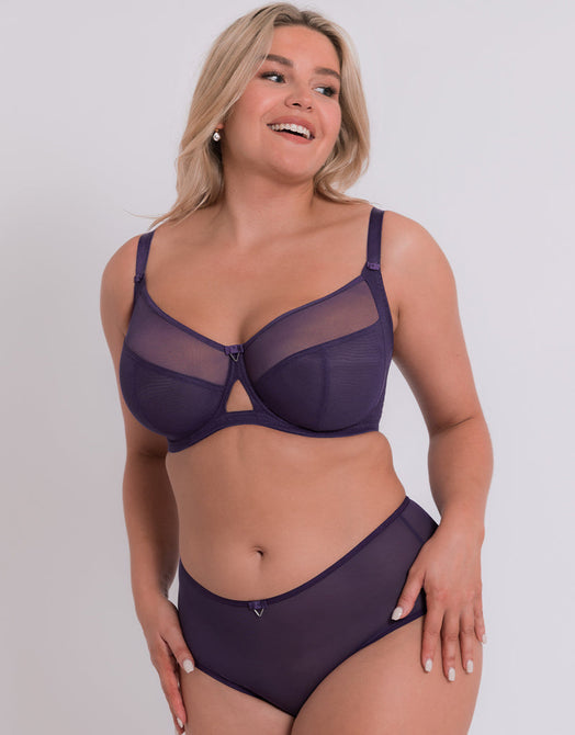 Plus Size Bra and Panty Set - Dara