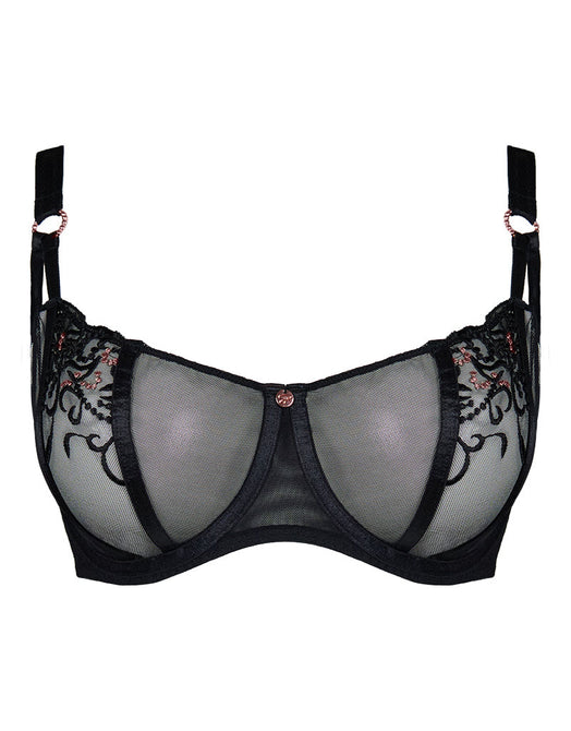 Scantilly Embrace Deep Plunge Bra Black – Curvy Kate CA