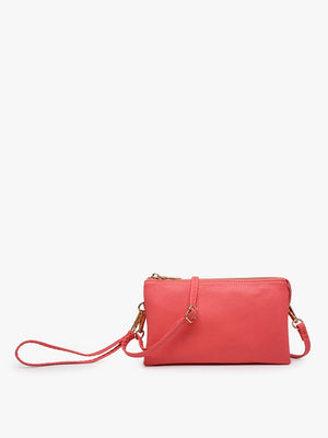 Riley Coral Crossbody/Wristlet - Evie and Co Boutique