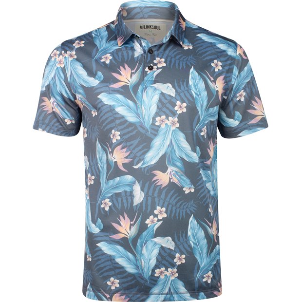 polo shirts hawaiian print