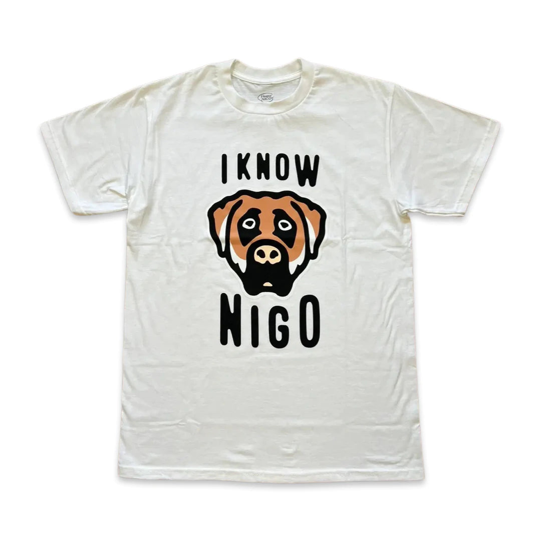 NTWRK Picks - I Know Nigo Dog Head T-Shirt - White