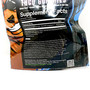 THCO Gummies Blue Razz 10 Pack (200mg) - Bearly Legal Hemp